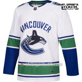 Barn Ishockey Vancouver Canucks Tröja Blank Adidas Vit Authentic
